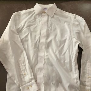 Brooks Brothers white button down shirt